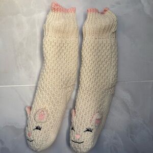 Jane & Bleecker animal slipper socks